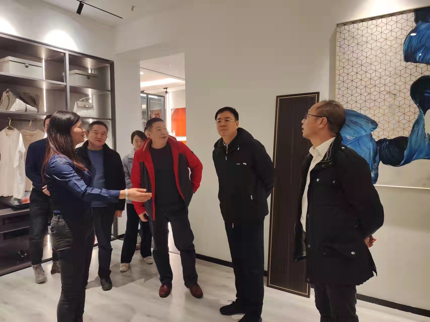 中國林業(yè)集團領導蒞臨中林福人參觀考察(圖2)